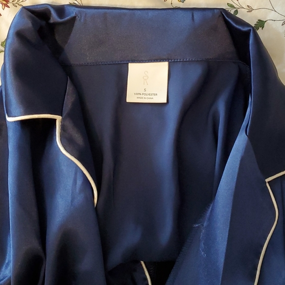 Silk PJ Set - Picture 2 of 2